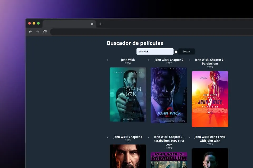 Buscador de películas